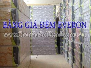 Bảng giá đệm bông ép Everon