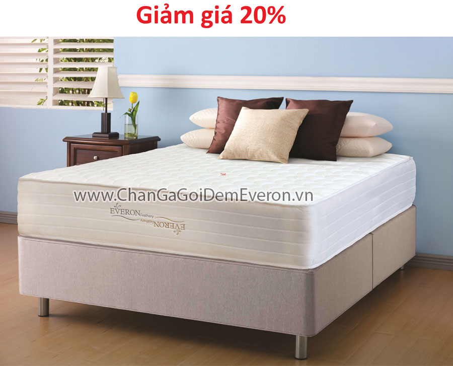 Lần đầu tiên đệm lò xo Everon giảm giá 20%