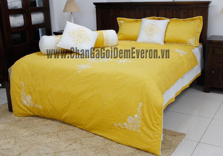 Bộ chăn ga gối cưới Everon ES1607
