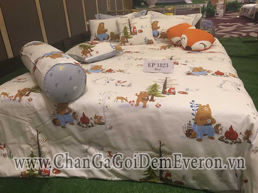 chăn ga gối trẻ em ep1823